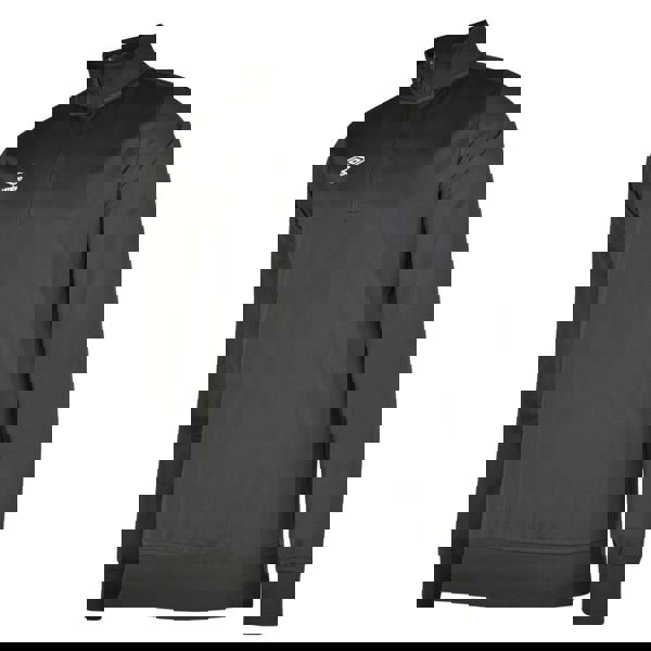 Umbro Kids Club Essential Half Zip Sweatshirt - Black