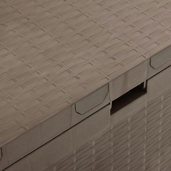 Berkfield Garden Storage Box Brown 114x47x60 cm