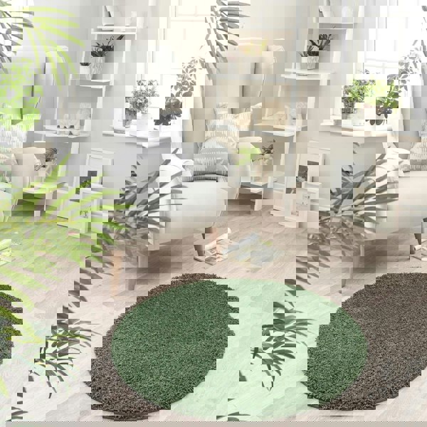 The Rugs Quality Tufted Washable Rug - Stylish Plain Design