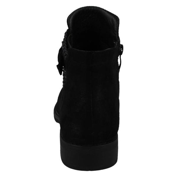 Spot On Ladies Spot On Low Heel Ankle Boots F51032