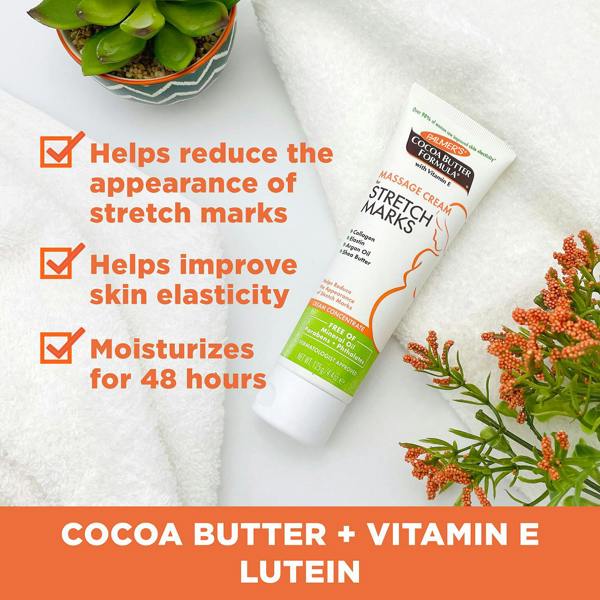 palmer's cocoa butter cream for stretch marks​ widely recommended for stretch marks during and after pregnancy or weight fluctuation.