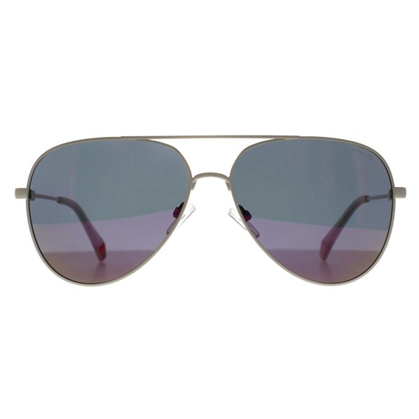 Polaroid Sunglasses PLD 6187/S SZJ SZJ Ivory Gold Grey Pink Polarized