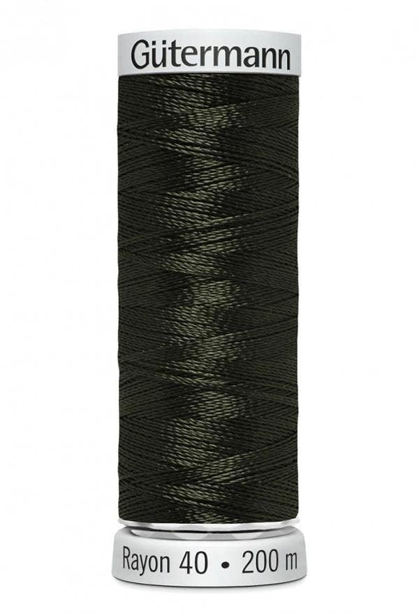 Gutermann No 40 Sulky Rayon Embroidery Thread 200m Rayon Thread Suitable For Embroidery