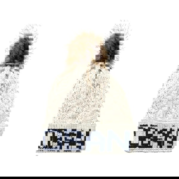 Aran Traditions Aran Diamond Cable Oban Pom Pom Hat