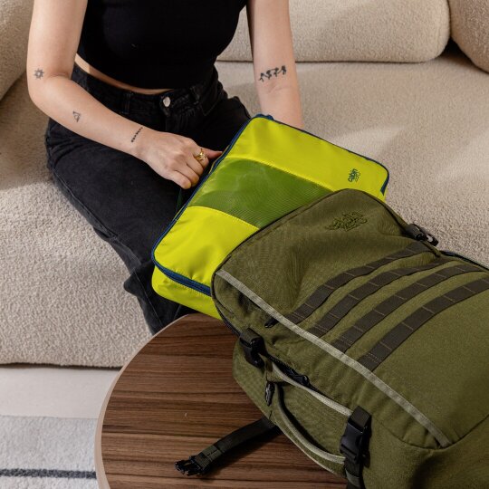 CabinZero Lux Packing Cube (Large), Premium Structured Organiser for Bulkier Items