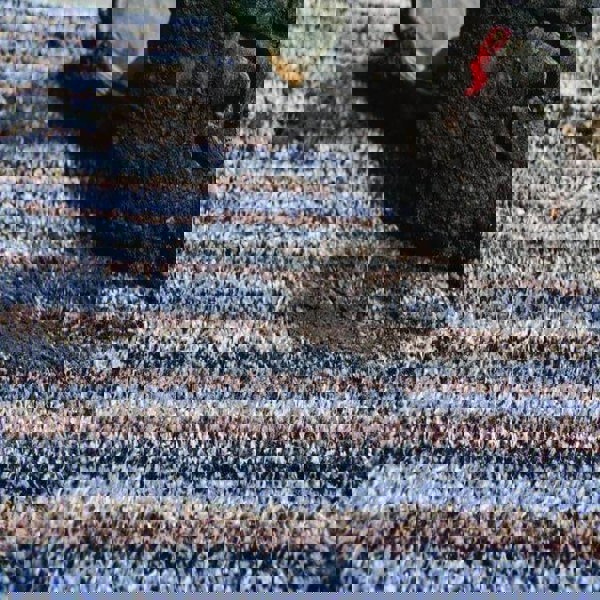 The Rugs Washable Indoor Mat - Chic Stripe Design