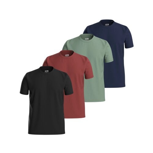 CabinZero Ultralight Travel T-shirt, Tencel-Merino Blend, Odour-Resistant & Quick-Dry - Absolute Black