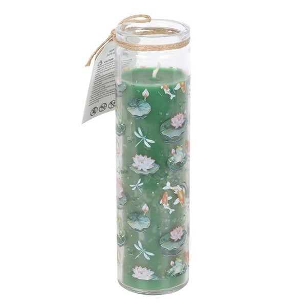 Serano Pond Print Oriental Jasmine Tube Candle