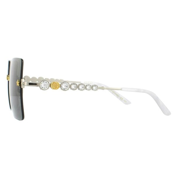 Gucci Sunglasses GG0644S 001 Silver Grey