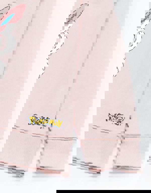 Pokemon Girls Purple Front Print Hoodie