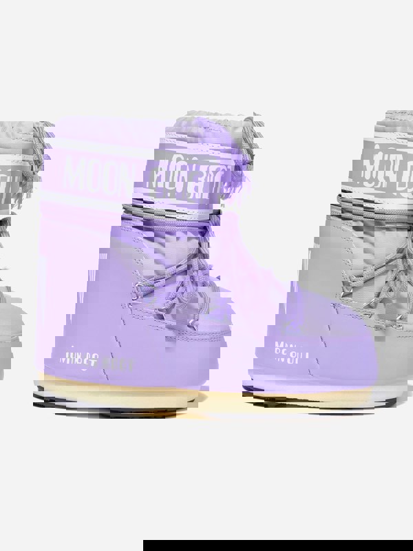 Moon Boot Kids Icon Low Nylon Snow Boots in Purple