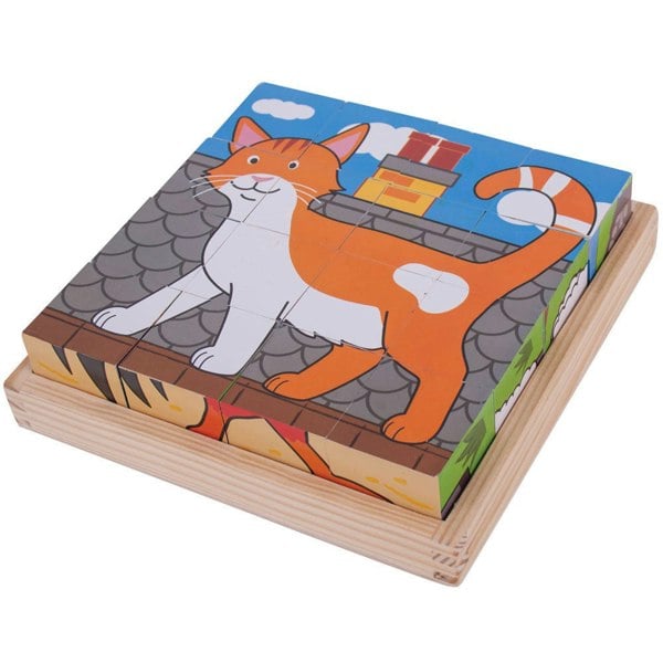 Bigjigs Toys Farm Cube Puzzle