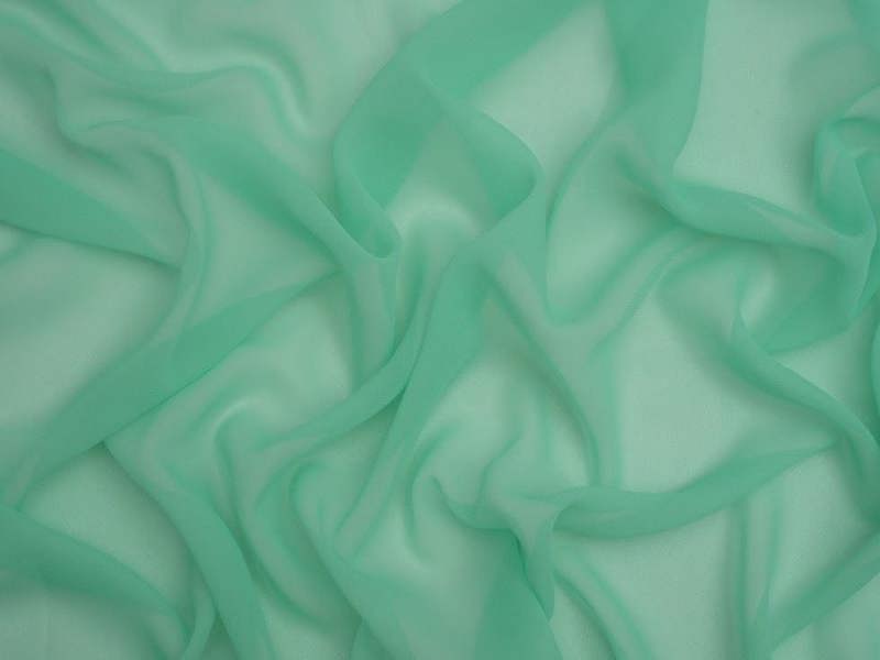 Minerva Core Range Minerva Light Sheer Chiffon Fabric - Plain Design Dressmaking Fabric, 110 cm / 44" Wide - per metre
