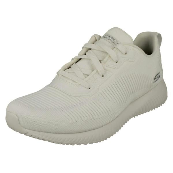 Skechers Ladies Bobs Sport By Skechers Trainers With Memory Foam Tough Talk 32504