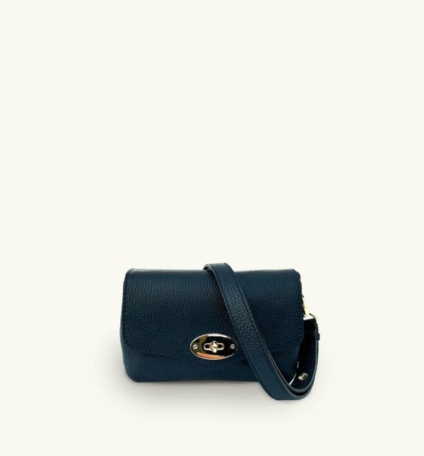 Apatchy London Navy Maddie Bag