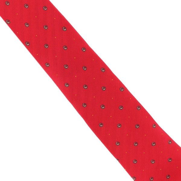 Dunhill hexbolt patterned silk tie Hexbolt pattern inspired by components from automotive engineering