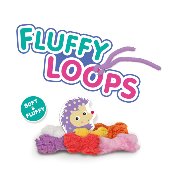 SES Creative Fluffy loops - Soft yarn animals