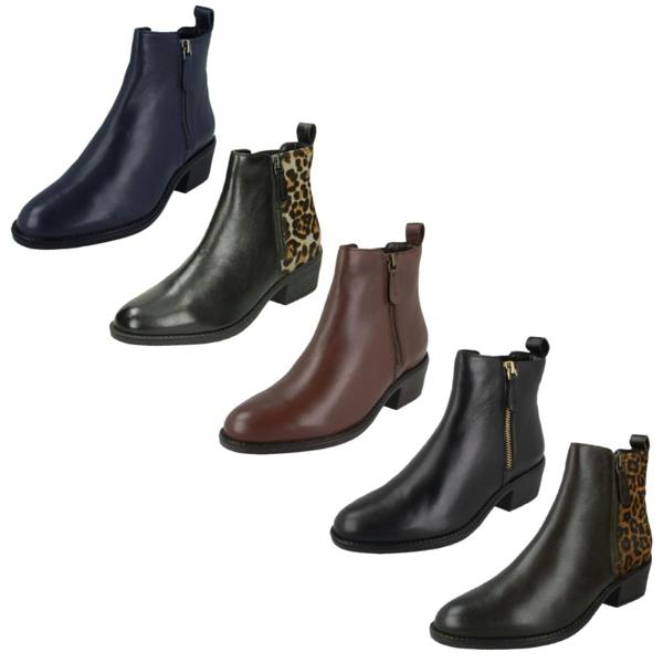 Van Dal Ladies Van Dal Zip Fastening Ankle Boots Barlow II
