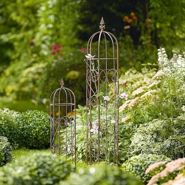 Museum Selection Pair of Gothic Revival Obelisks - 110 x 21cm