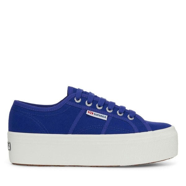 Superga Womens/Ladies 2790 Linea Up Down Trainers - Spectrum Blue/Avorio