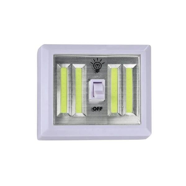 4 COB LED Light Switch with On/Of Switch