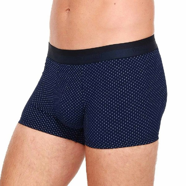 Hom Max Microfiber Boxer Brief, Navy
