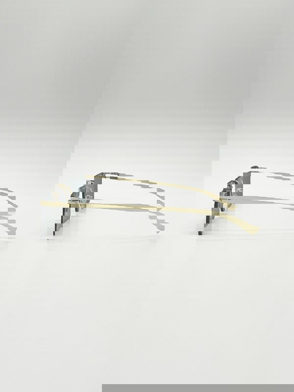 SVNX Frameless Rectangle Sunglasses in Black