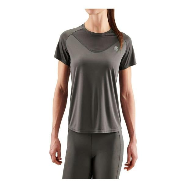 Skins Womens/Ladies Skins T-Shirt - Charcoal - 