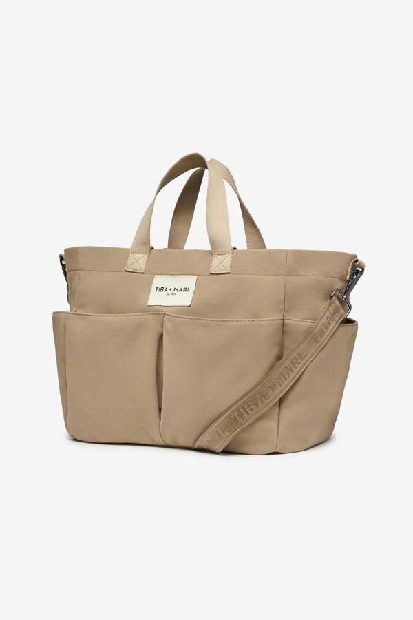 Tiba + Marl T+M Canvas Pocket Tote Desert
