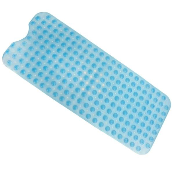 Top 3 Non-Slip Durable Bath Shower Mat with Suction Cups 40cm x 100cm Blue