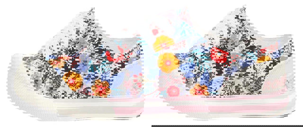 Rocket Dog Jazzin Womens Casual Lace Up Canvas Pumps Shoes Trainers