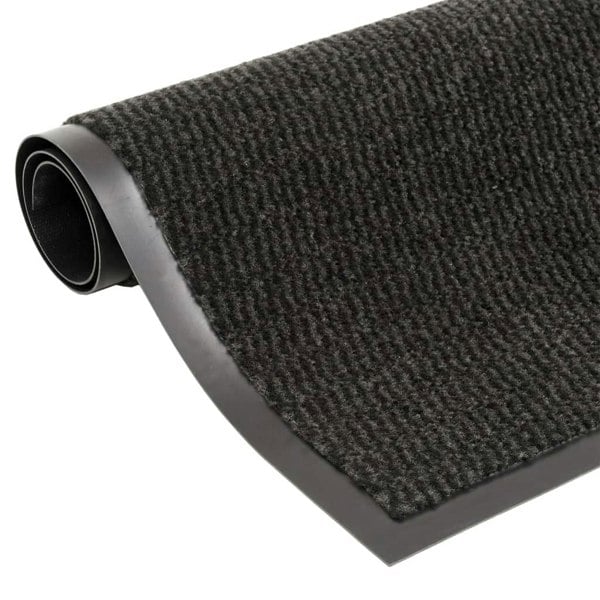 Berkfield Doormat Tufted 60x150 cm Black