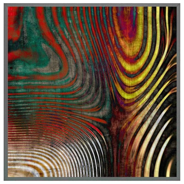 Benjamin Tate Design Psychedelic print (Picutre Frame)