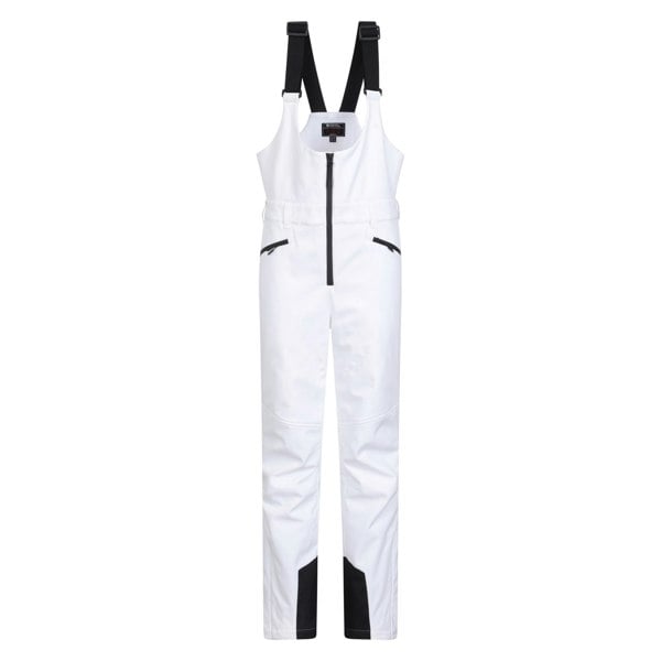 Mountain Warehouse Women's RECCO Bibbed Ski Trousers - White