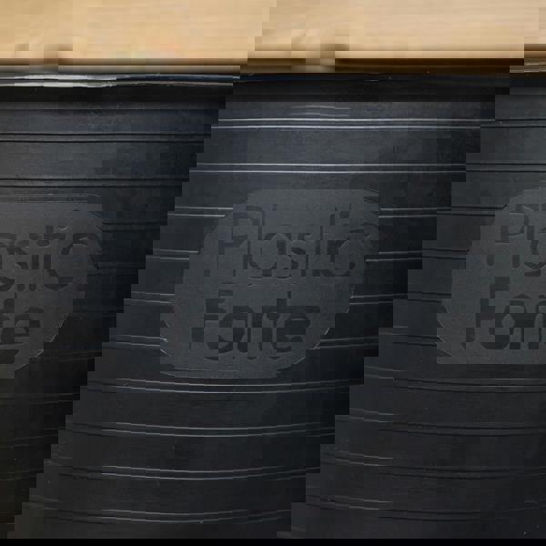 Samuel Alexander 15L Black Flexi Plastic Tub / Bucket for Household and Garden