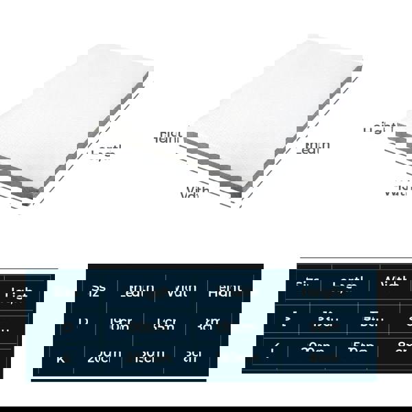 Lavio Orthopedic Mattress Topper Memory Foam Double King Ergonomic Support 8cm Thick