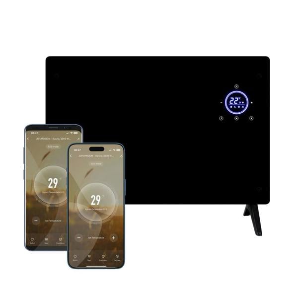 DMD Collective Smart Glass Panel Heater – Fast, Silent & Energy-Efficient