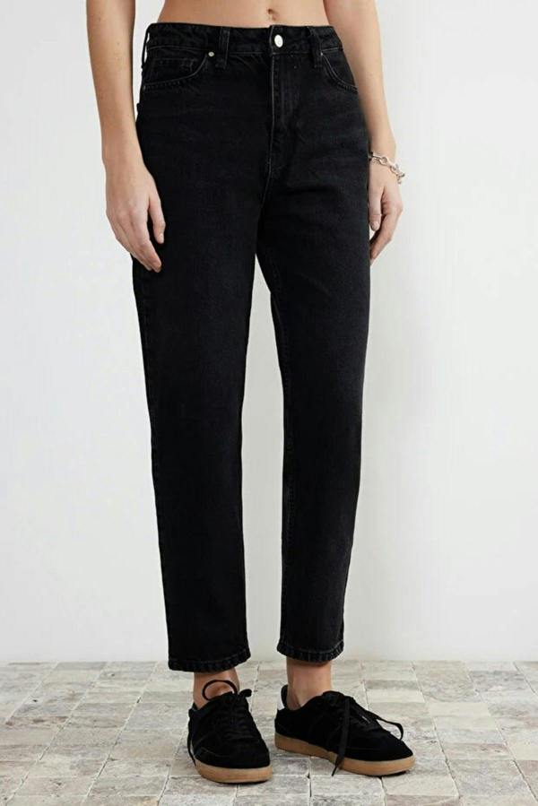 WOVCOR High Waist Mom Jeans