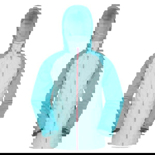 Mountain Warehouse Childrens/Kids Torrent II Waterproof Jacket - Pale Blue - 