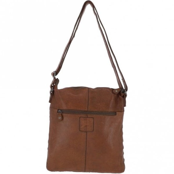 Ashwood Woven Large Leather Vintage Crossbody Bag