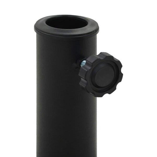 Berkfield Parasol Base Round Polyresin 10 kg Black