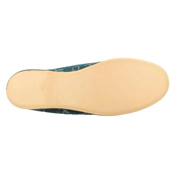 Ladies Ladylove Single Strap Textile Slippers - Emily