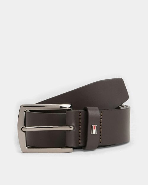 Tommy Hilfiger Denton 4" Gift Boxed Mens Belt - Testa Di Moro