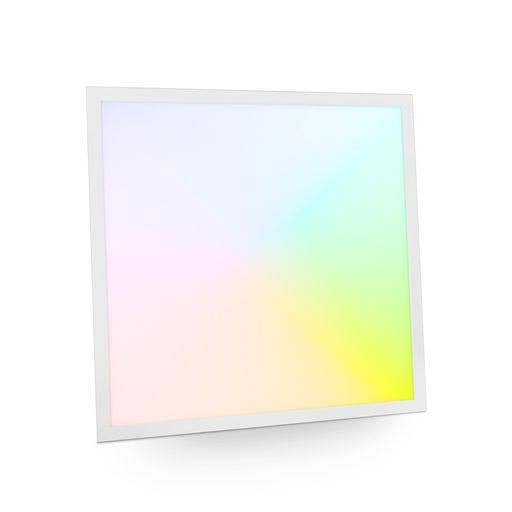 Ener-J Smart RGB+CCT LED Ceiling Panel Light 600  x 600mm, 40W Backlit Panel, App, Remote & Voice Control