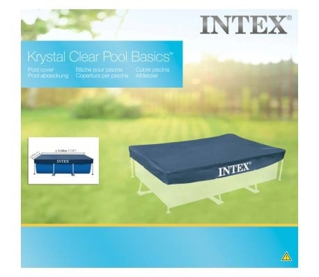 Intex Pool Cover Rectangular 300x200 cm 28038