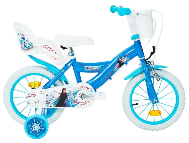 Huffy Disney Frozen 14" Kids Bike - Blue/White