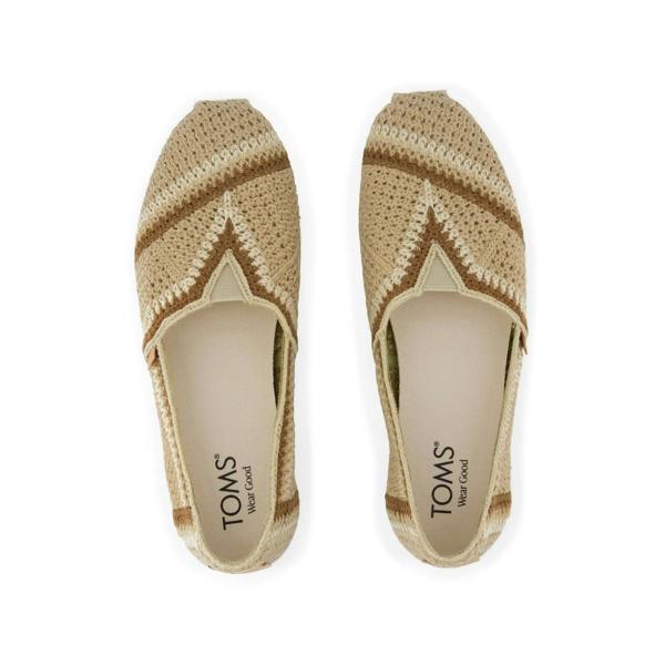 Toms ALPARGATA CLASSIC Espadrille Shoes   in  Light Brown