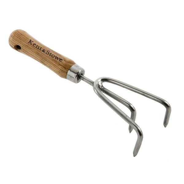Kent & Stowe Stainless Steel Garden Life Hand Cultivator, Fsc - Multi Colour - 
