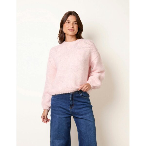 Blue Vanilla Sequin Embellished Jumper