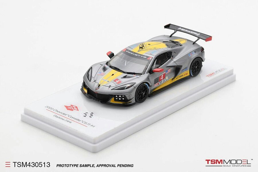 MCSlots Chevrolet Corvette C8.R #4 2020 Daytona 24Hr Corvette Racing 1:43 Scale TSM430513